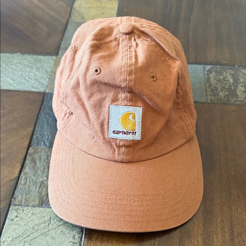 Carhartt Rust Cap with Logo Patch